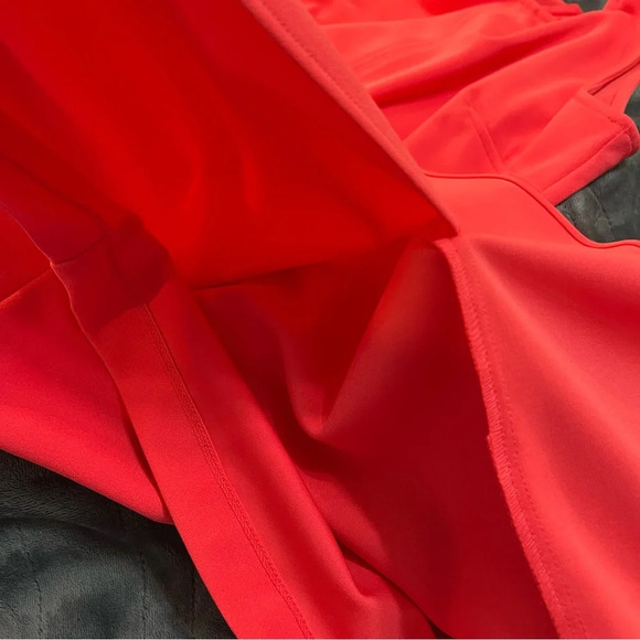 London‎ Times Bright Rose Pink Sleeveless Belted Skirted Jumpsuit. Size 14. - Picture 12 of 14